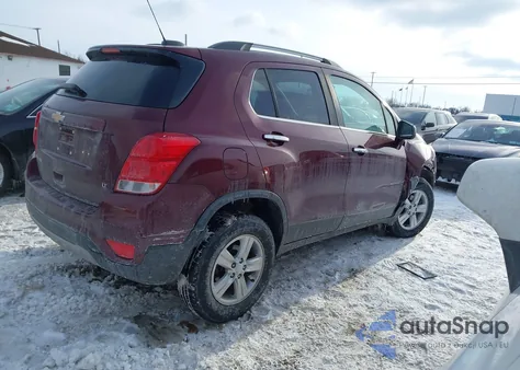 2017 Chevrolet Trax Lt z USA, uszkodzony, nr VIN 3GNCJPSB1HL257322